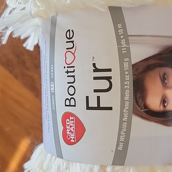 Red Heart Boutique Fur Yarn - 2 Skeins - Picture 3 of 6